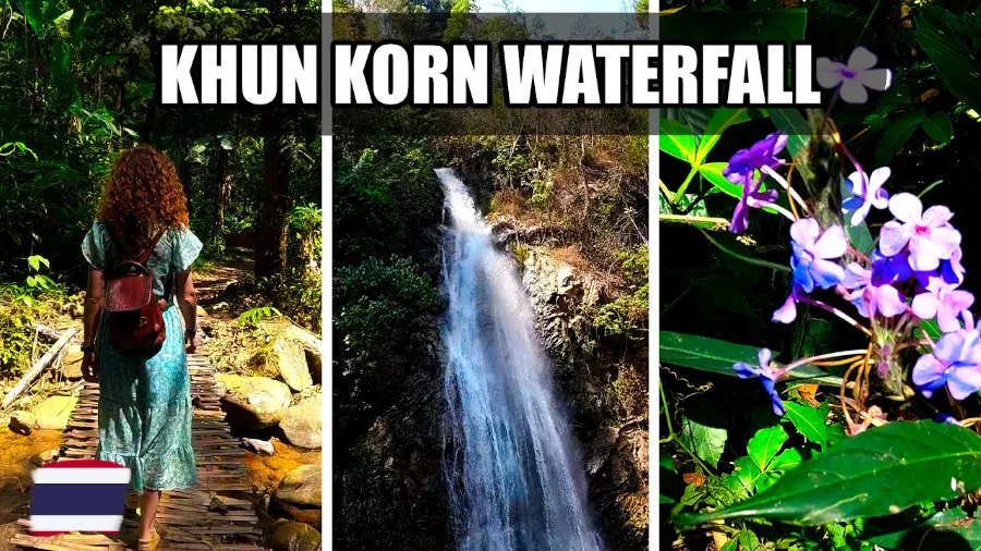 Khun Korn Waterfall in Chiang Rai