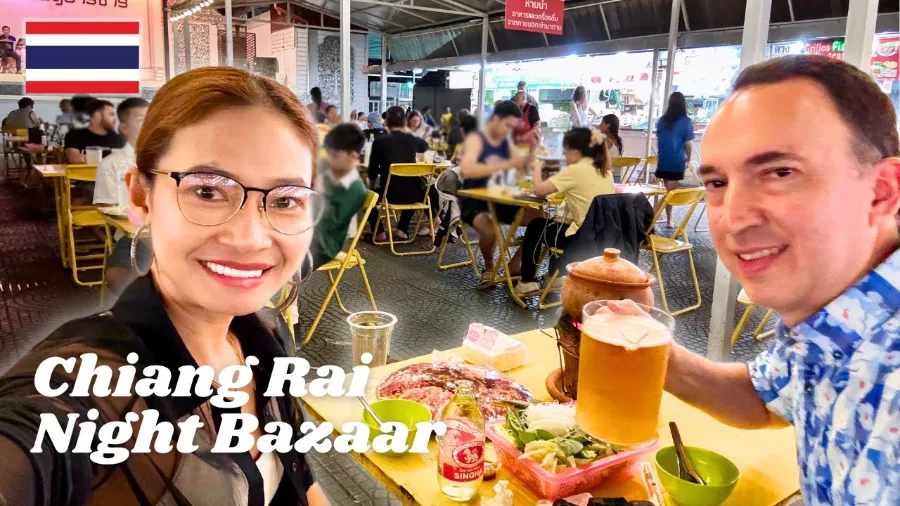 Chiang Rai Night Bazaar in Chiang Rai