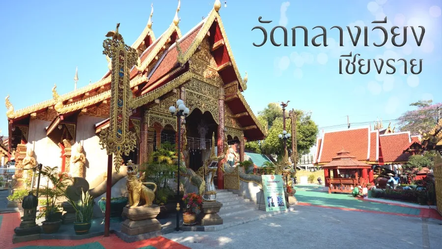 Wat Klang Wiang (City Pillar) in Chiang Rai